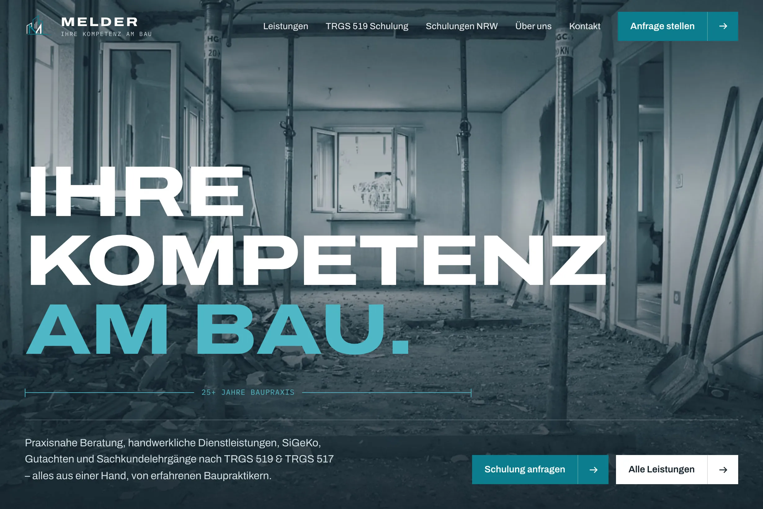 Startseite melder-bau-kompetenz.de